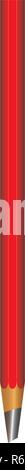 Lead Pencils on Vector background with realistic 3D wooden colorful colored pencil. Vector of lead pencil on white background. Vector illustration art Stock Vector
