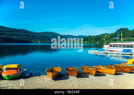 Lake Titisee, Black Forest Germany Stock Photo