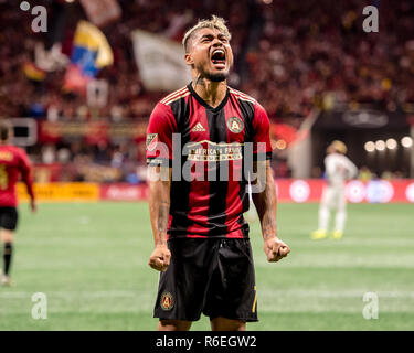 Atlanta United forward Josef Martinez (7) is shown in the second half ...