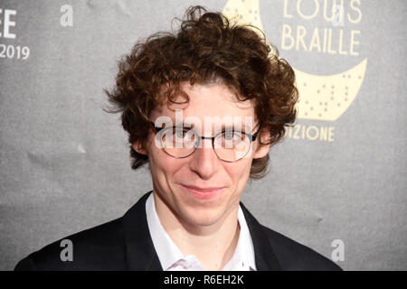 Rome 03 Dic 2018 - Auditorium della Conciliazione - PREMIO LOUIS BRAILLE XXIII edizione Niccolò Gentili Credit: Giuseppe Andidero Stock Photo