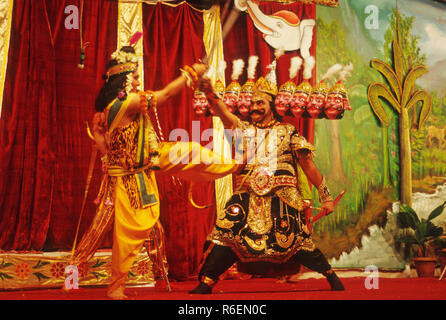 Indian mythology Ramayana , Ravana dressed as Sadhu kidnapping Sita ...