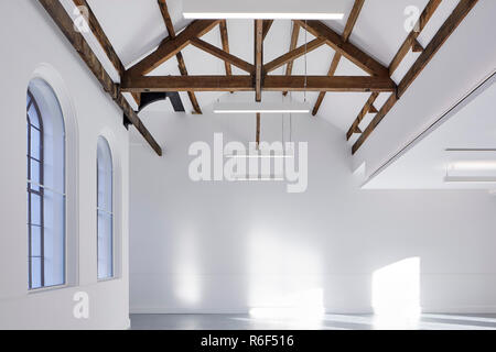 Interior view. 11-12 Floral Street, London, United Kingdom. Architect: Brimelow McSweeney Architects + Kohn Pederson Fox Architects, 2017. Stock Photo