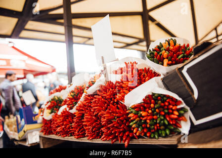 a bunch of crispy chili peppers Stock Photo - Alamy