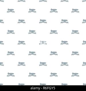 Trip dirigible pattern vector seamless Stock Vector