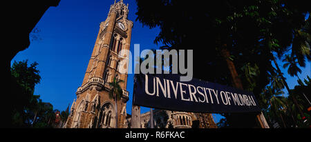 University of Mumbai Building, Bombay Mumbai, Maharashtra, India Stock Photo