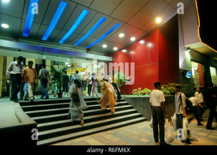 entrance of R-mall shopping complex, mulund, mumbai bombay, maharashtra, india Stock Photo