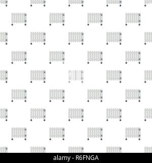 Oil radiator pattern seamless vector repeat for any web design Stock Vector