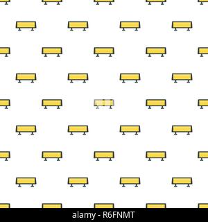 Panel heater pattern seamless vector repeat for any web design Stock Vector
