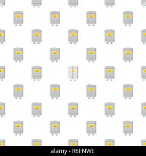 Interior boiler pattern seamless vector repeat for any web design Stock Vector