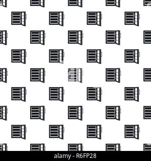 Glass door fridge pattern seamless vector repeat geometric for any web design Stock Vector