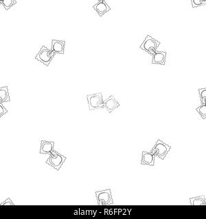 Spinach biscuits pattern seamless vector repeat geometric for any web design Stock Vector