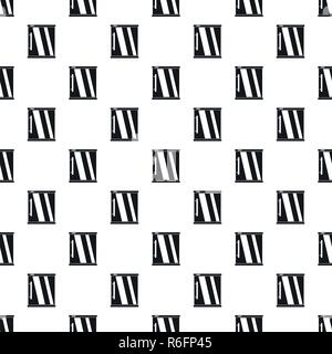 Mini refrigerator pattern seamless vector repeat geometric for any web design Stock Vector