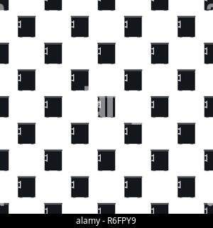 Small fridge pattern seamless vector repeat geometric for any web design Stock Vector