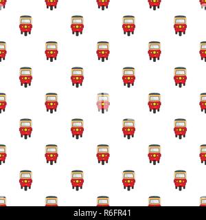 Thailand taxi pattern seamless vector repeat for any web design Stock Vector