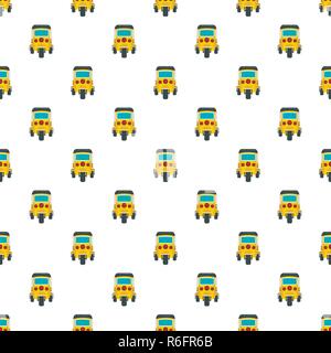 City taxi pattern seamless vector repeat for any web design Stock Vector