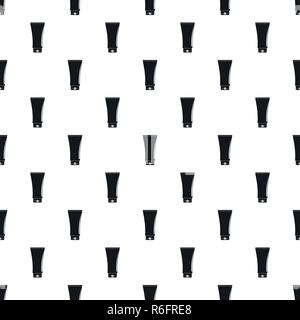 Uv tube cream pattern seamless vector repeat geometric for any web design Stock Vector