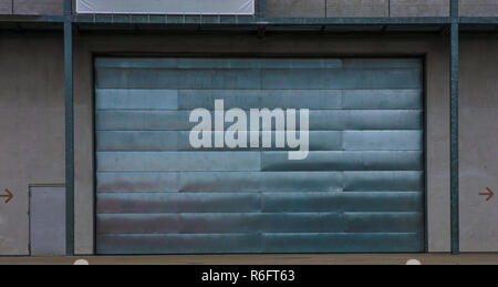 Steel Door Stock Photo