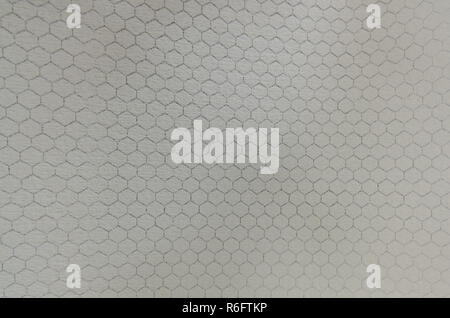 Sailing cloth fiber closeup hexagone Stock Photo