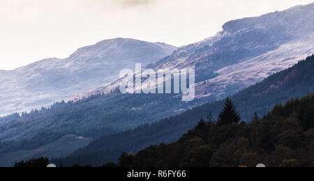 the mountains in mono Scotland Ray Boswell Stock Photo