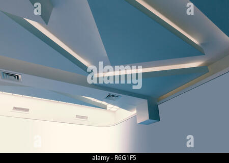 modern celling lights indoor decoration Stock Photo