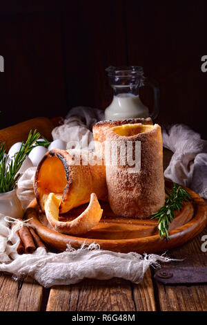 a fresh and tasty kurtoskalacs Stock Photo