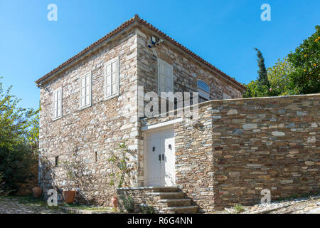 This village is an ancient village known as Domatia. The history goes back to very ancient times. Greek villagers have placed in this village. Stock Photo