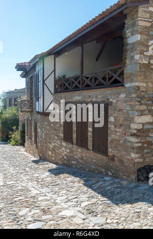 This village is an ancient village known as Domatia. The history goes back to very ancient times. Greek villagers have placed in this village. Stock Photo