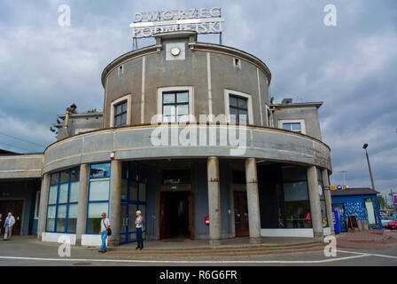 Glowna, main railway station, Gdynia, Poland Stock Photo