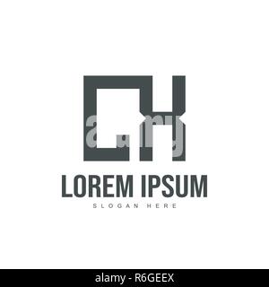 CX Letter logo design. Initial letter logo template design Stock Vector