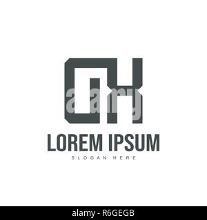 DX Letter logo design. Initial letter logo template design Stock Vector