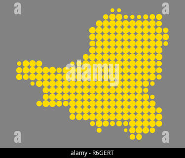 map of schwyz Stock Photo