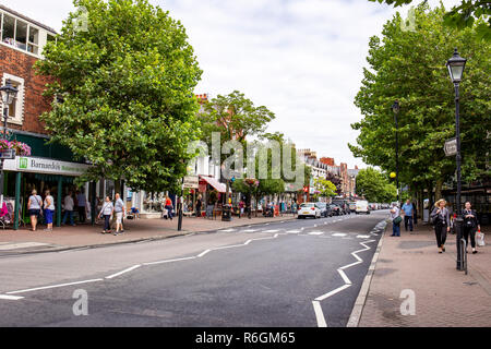 Clifton Street in Lytham St Annes Lancashire UK Stock Photo