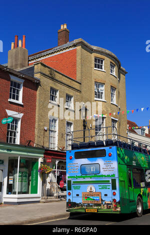 High Street, Lymington Town, Hampshire, England, United Kingdom Stock Photo