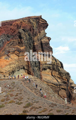 On the peninsula Ponta de São Lourenço on the island Madeira Stock Photo