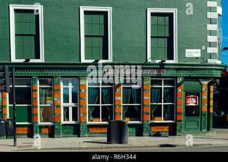 London/UK - March 25 2018: The Camden Assembly better known as The Barfly which was a chain of live music venues in the United Kingdom, Chalk Farm Roa Stock Photo