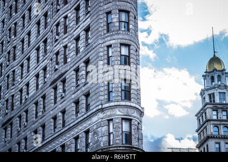 Flatiron building, Manhattan, New York, USA, October 13 2018 Stock Photo