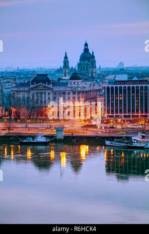 Overview of Budapest Stock Photo