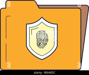 security system cartoon Stock Vector