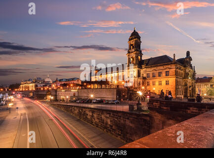 The Higher Regional Court Of Dresden, Saxony, Germany. Stock Photo