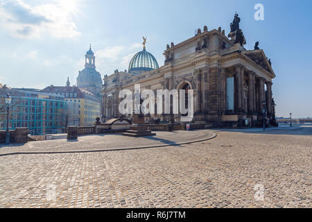 College of Fine Arts Dresden. Saxony, Europe. Stock Photo