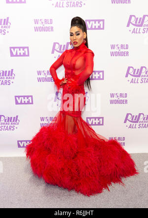 Drag queen Gia Gunn of RuPaul's Drag Race poses for a picture at