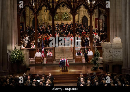 Former president George Herbert Walker Bush memorial ceremony at the National Cathedral in Washington, Wednesday,  Dec.. 5, 2018.   Credit: Doug Mills / Pool via CNP / MediaPunch Stock Photo