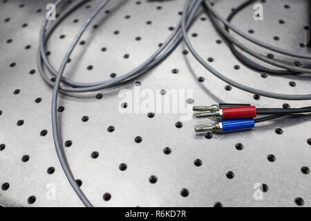 Qauntum optics lab Stock Photo
