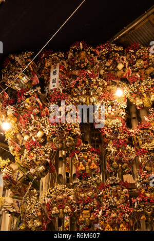 Torinoichi, Otori Jinja, Taito-Ku, Tokyo, Japan Stock Photo