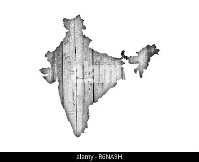 Map india drawing Cut Out Stock Images & Pictures - Alamy