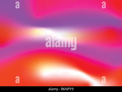 Abstract 2019 color trend Plastic pink. shades, gradient, Holographic foil background texture for design. Stock Vector