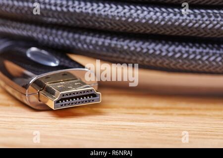 HDMI Display Cable Stock Photo