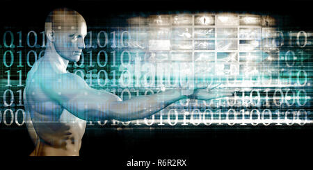 Empowered By Technology Stock Photo