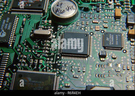 Computer hard disk circuit, mumbai bombay, maharashtra, india Stock
