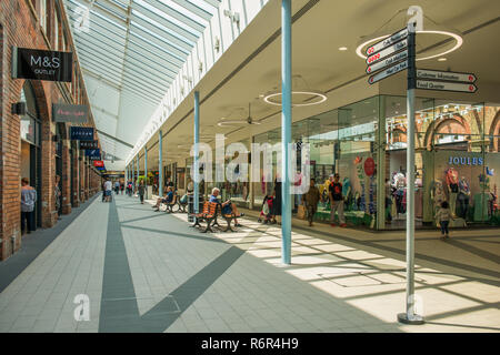Swindon Designer Outlet Centre, Wiltshire 22nd May, 2018 Stock Photo